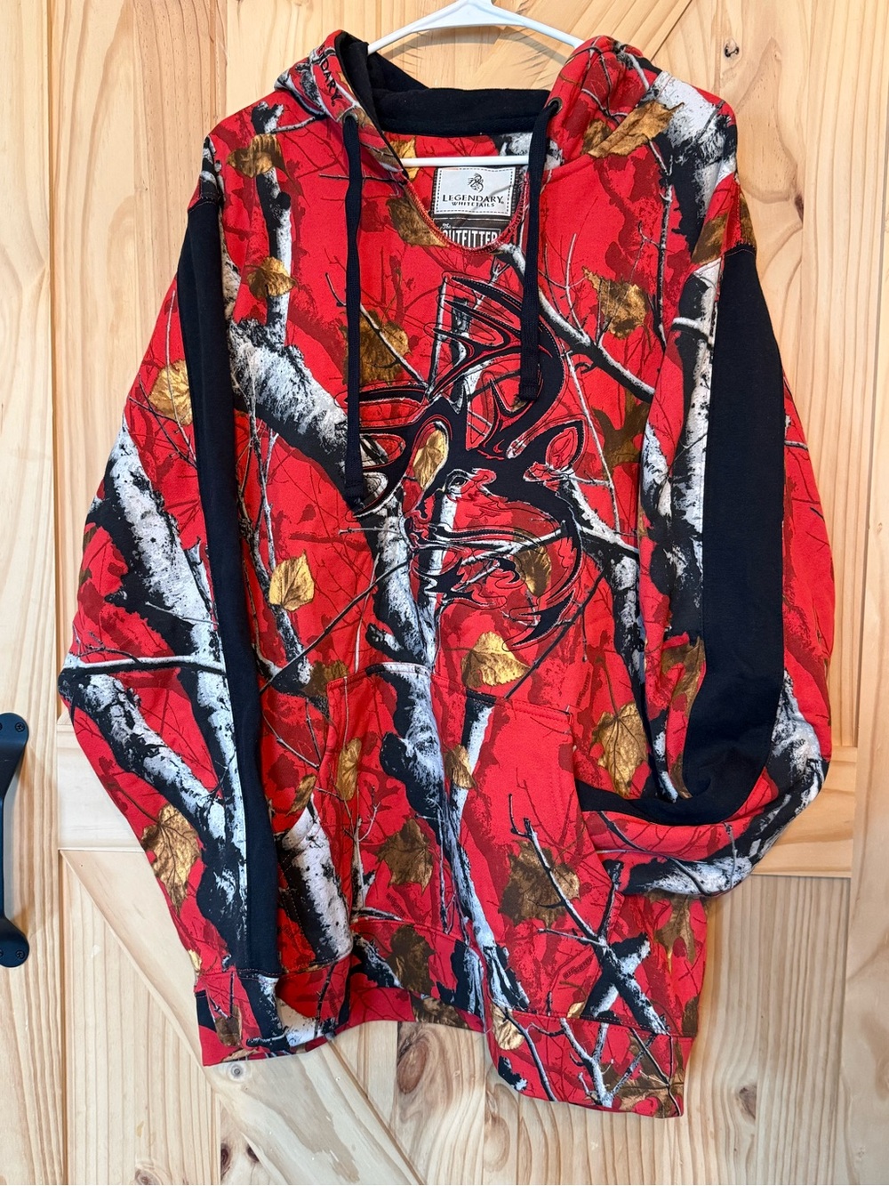 Legendary Whitetails Red Camo Hoodie